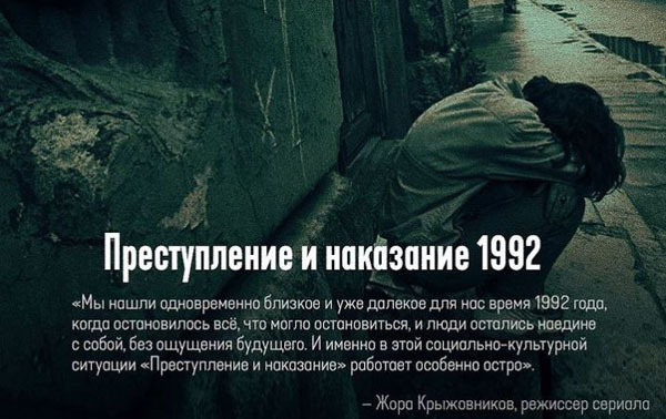 Режиссер комедии «Горько!» экранизирует «Преступление и наказание»