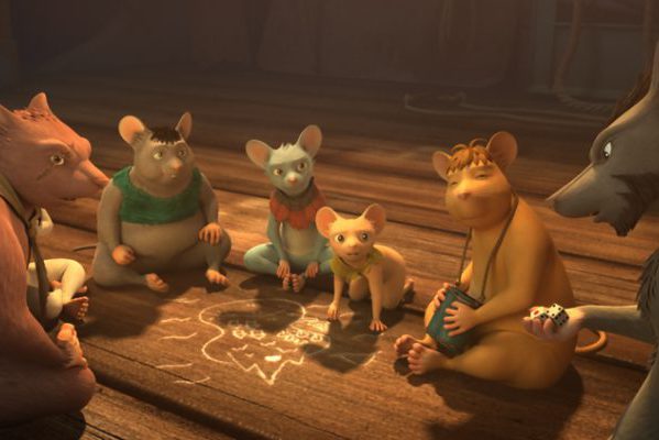 Кадр фильма Гамба в 3D