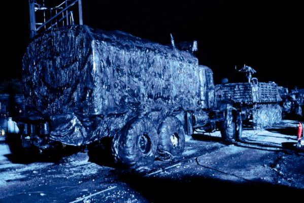 Кадр со съемок фильма Власть огня