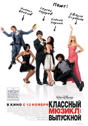 Постер фильма Классный мюзикл 3: Выпускной