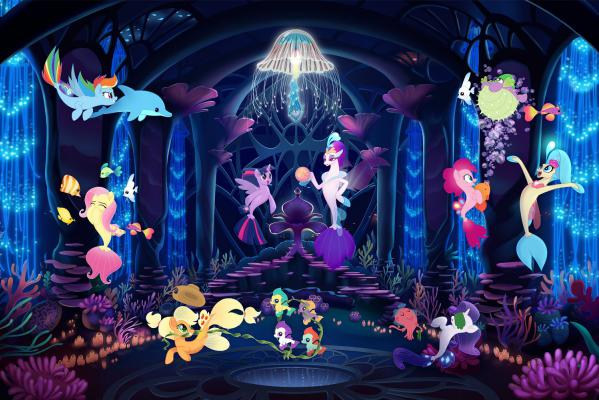 Кадр фильма My Little Pony в кино