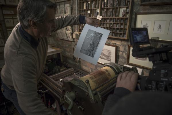 Кадр фильма Каналетто и искусство Венеции