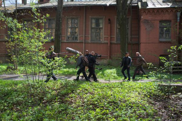 Кадр со съемок фильма Я тоже хочу