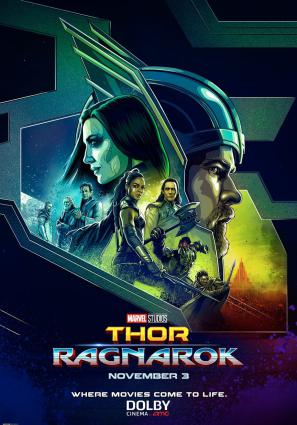 Постер фильма Тор: Рагнарёк