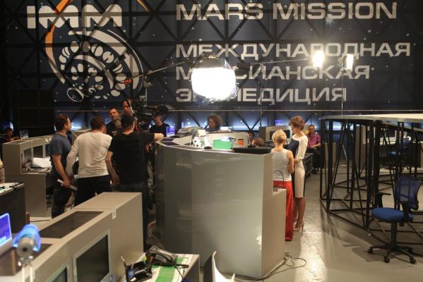 Кадр со съемок фильма Пришелец