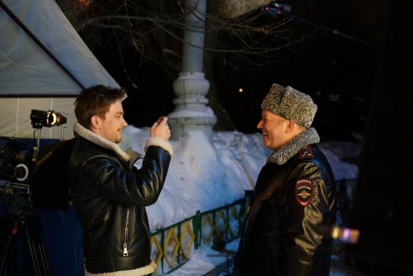 Кадр фильма Полицейский с Рублёвки. Новогодний беспредел