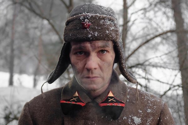 Кадр фильма Иван Денисович