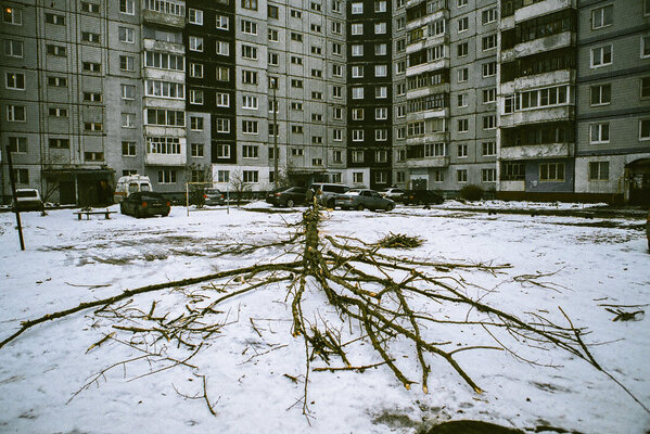Кадр со съемок фильма Герда