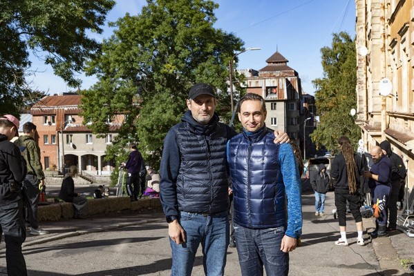 Кадр со съемок фильма Самая большая луна