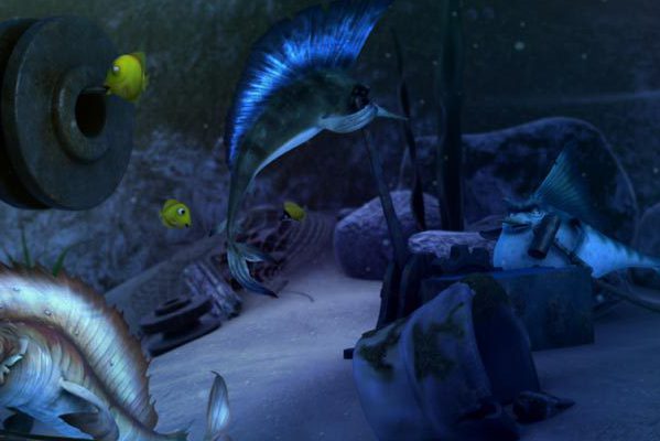 Кадр фильма Риф 3D