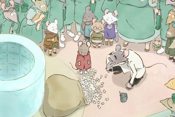 Кадр фильма Эрнест и Селестина: Приключения мышки и медведя